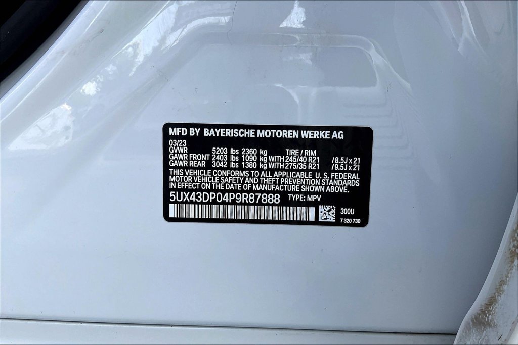 Used 2023 BMW X3 sDrive30i w/ M Sport Package RWD image 18