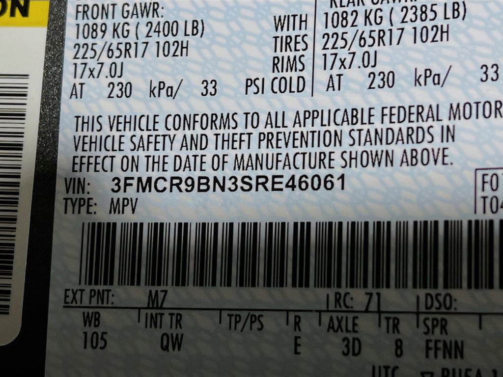 Used 2025 Ford Bronco Sport Big Bend AWD/4WD image 28