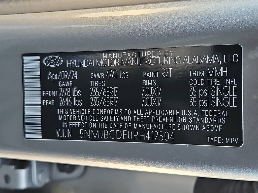 Used 2024 Hyundai Tucson SEL AWD/4WD image 29