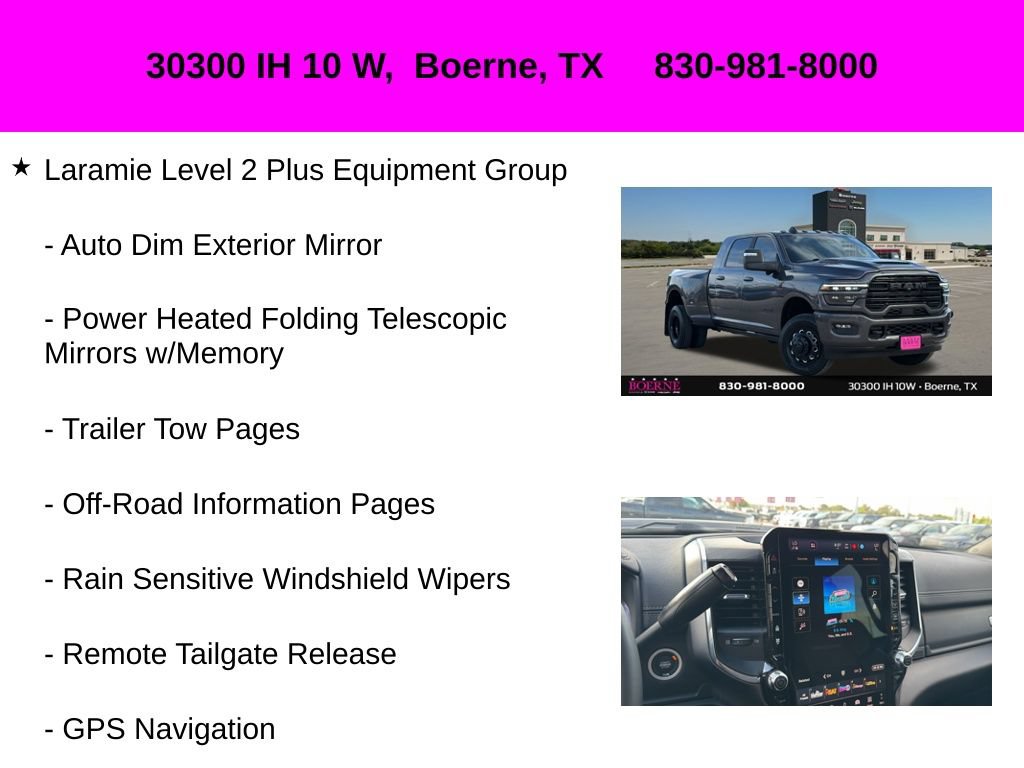 Used 2025 RAM 3500 Laramie AWD/4WD image 20