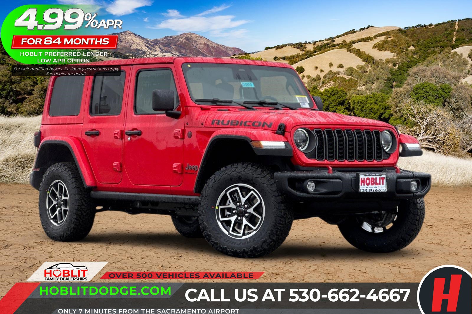 New 2026 Jeep Wrangler Unlimited Rubicon w/ Steel Bumper Group image 1