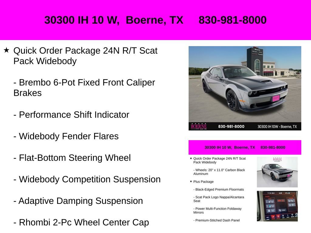 Used 2023 Dodge Challenger R/T Scat Pack RWD image 10