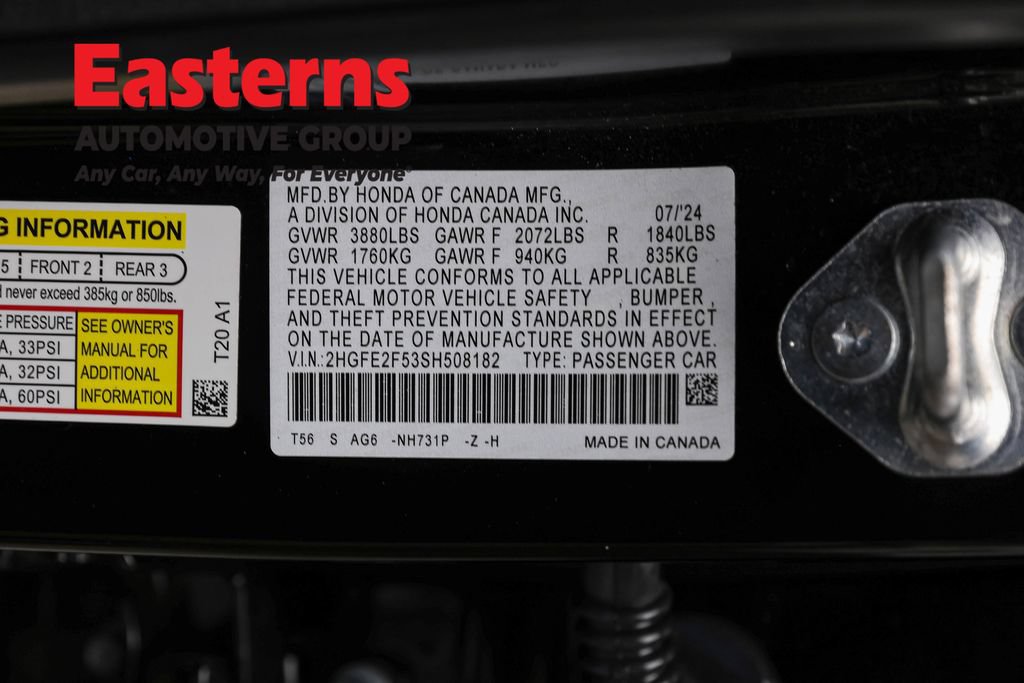 Used 2025 Honda Civic Sport image 34