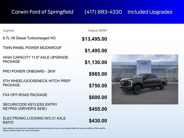New 2026 Ford F250 Platinum AWD/4WD image 5