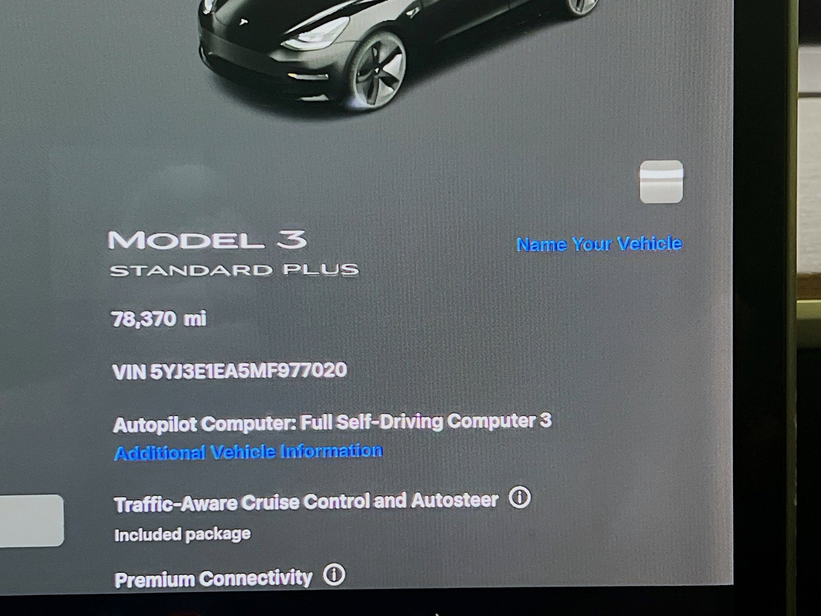 Used 2021 Tesla Model 3 Standard Range Plus RWD image 8