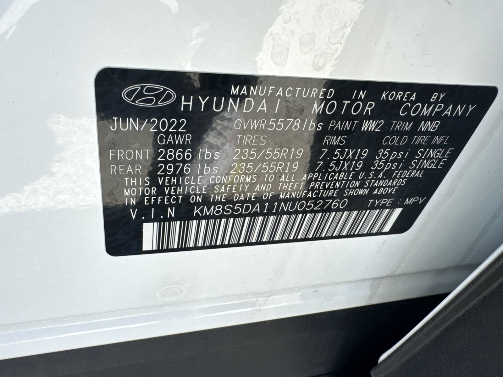 Used 2022 Hyundai Santa Fe Limited w/ Cargo Package AWD/4WD image 33