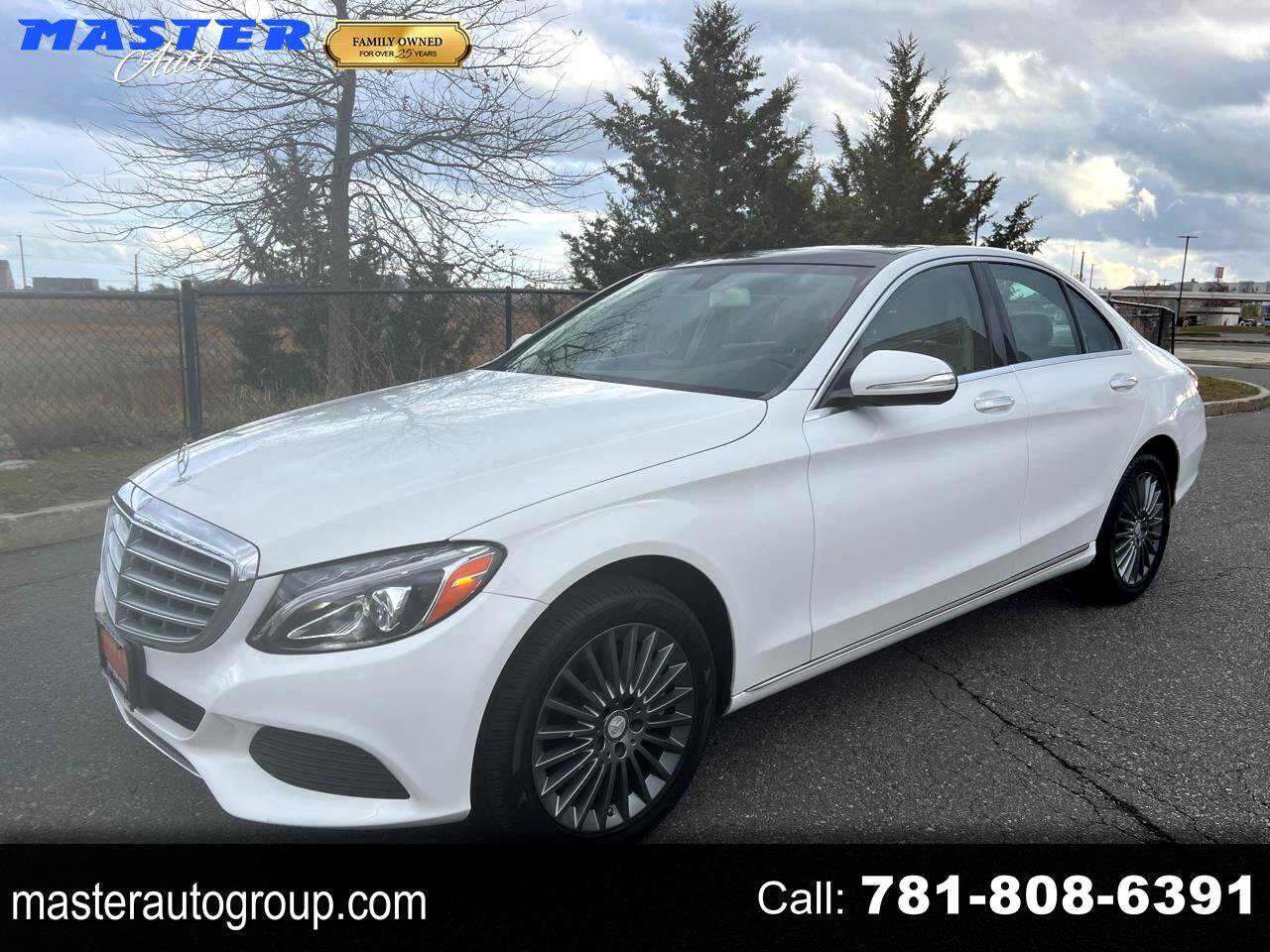 Used 2015 Mercedes-Benz C 300 4MATIC Sedan w/ Premium 1 Package