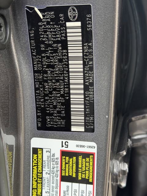 Used 2023 Toyota Camry LE w/ Convenience Package FWD image 25