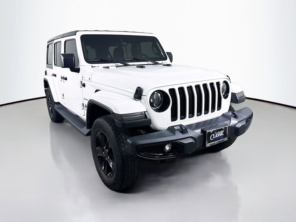 Used 2021 Jeep Wrangler Unlimited Sahara w/ Uconnect 4C Nav & Sound Group image 1