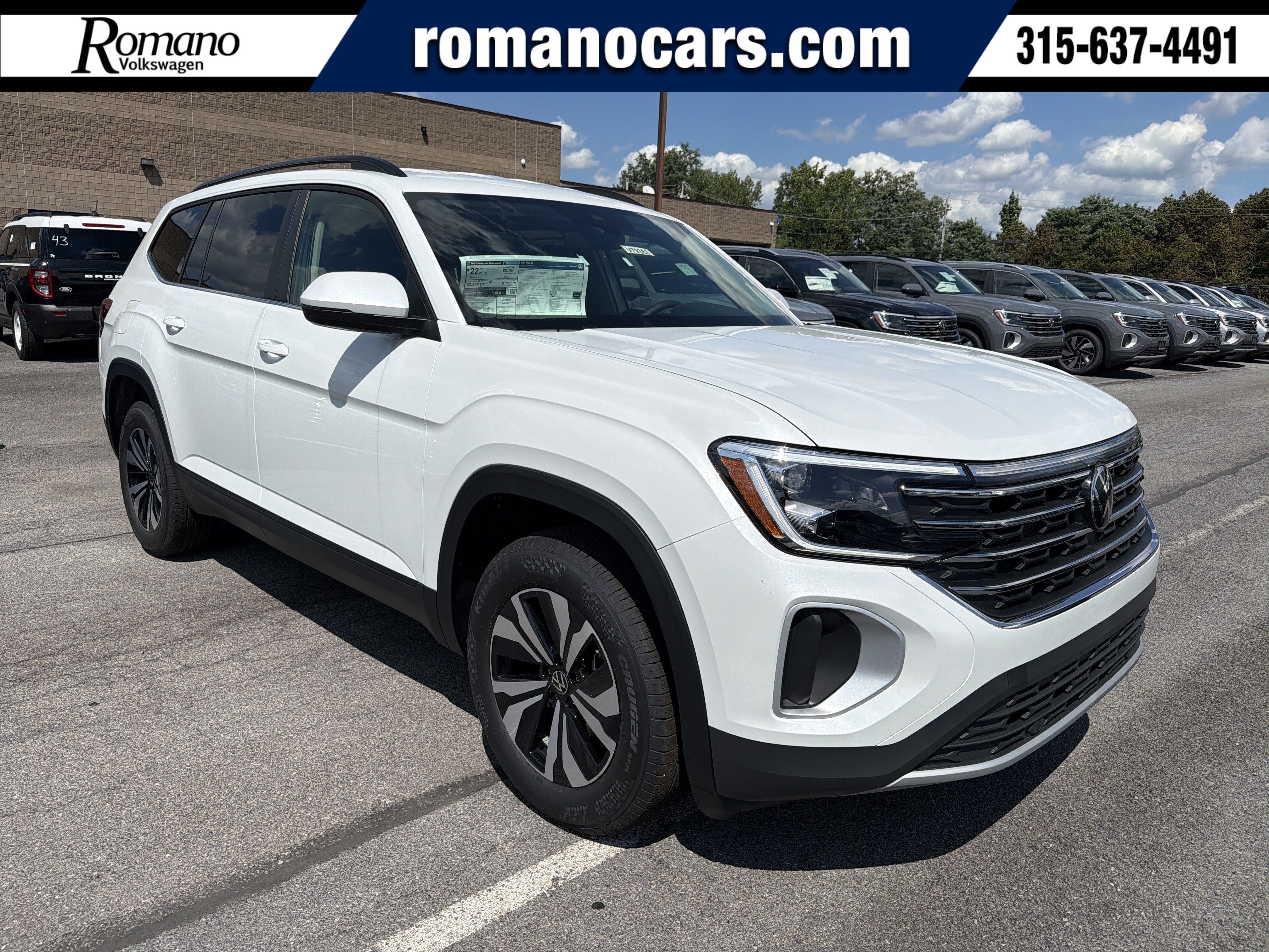 New 2026 Volkswagen Atlas SE