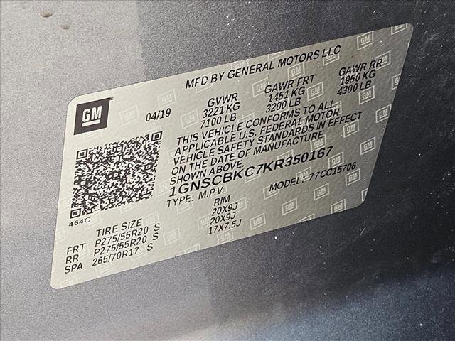 Used 2019 Chevrolet Tahoe LT RWD image 24