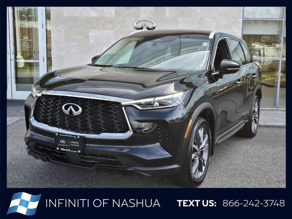 Certified 2023 INFINITI QX60 Luxe w/ Cargo Package