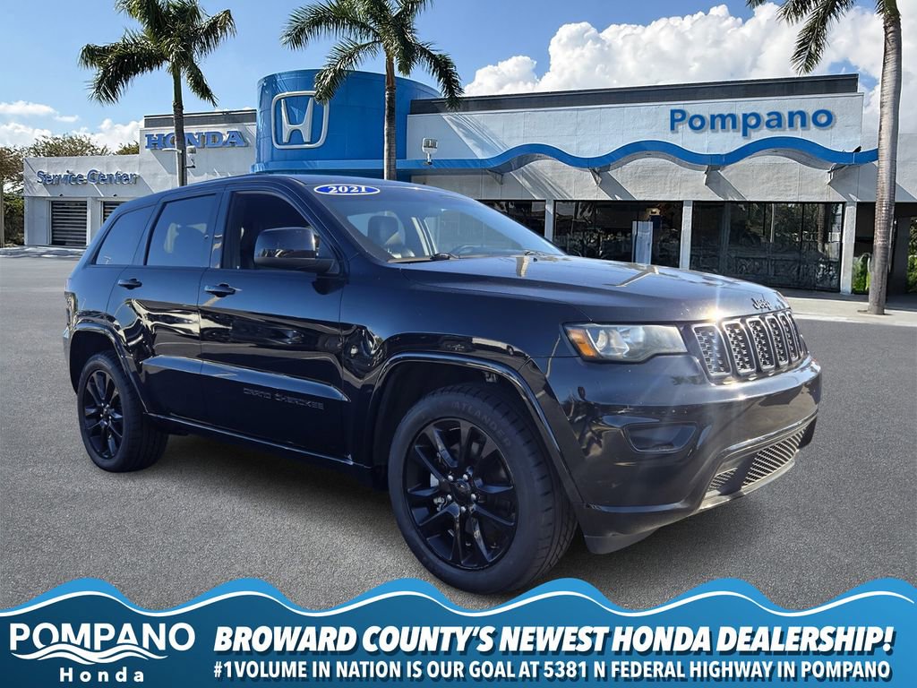 Used 2021 Jeep Grand Cherokee Laredo X image 1
