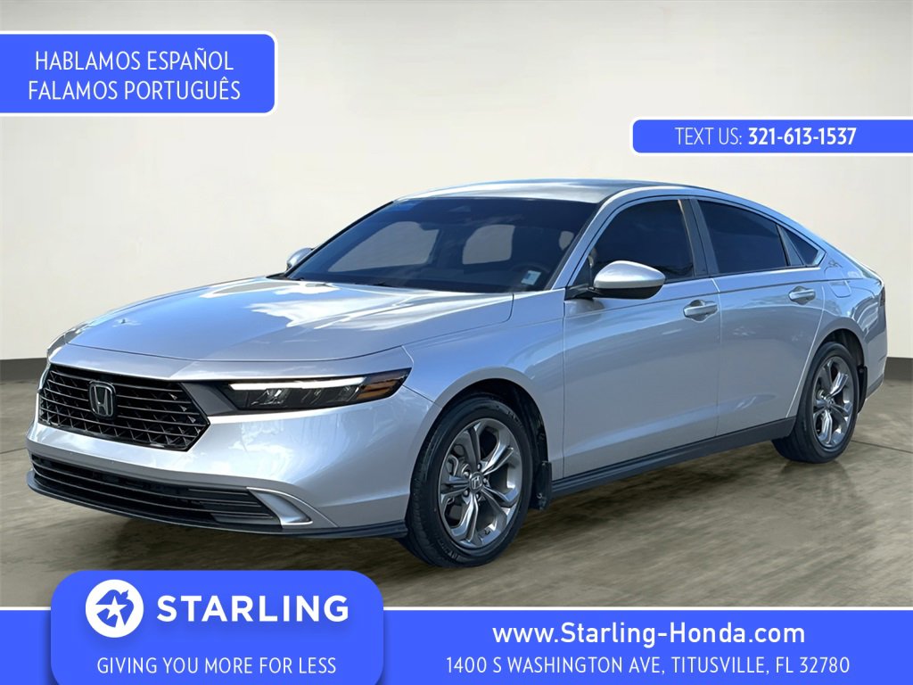 Certified 2024 Honda Accord EX