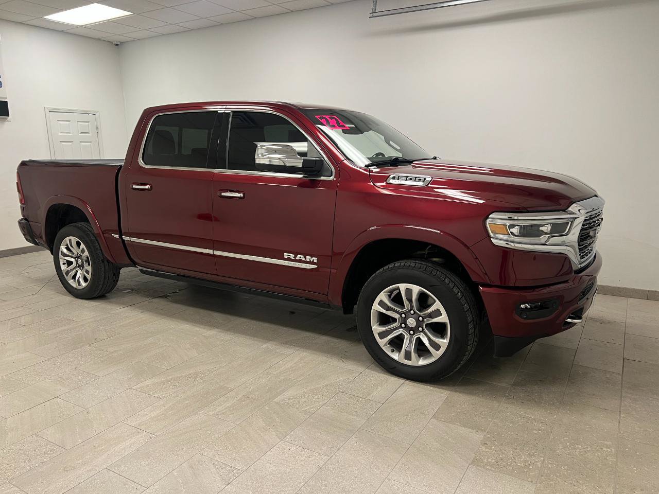 Used 2022 RAM 1500 Limited w/ Body Color Bumper Group AWD/4WD image 2