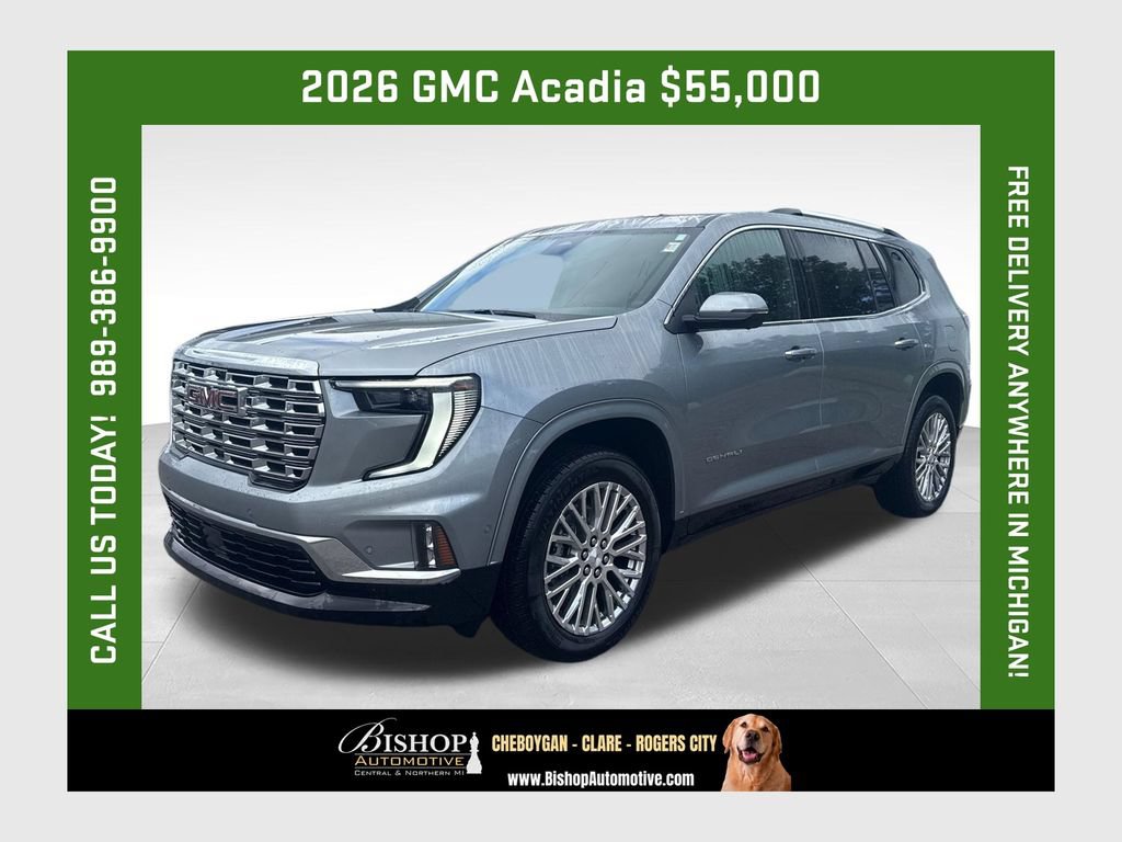 Used 2026 GMC Acadia Denali w/ Super Cruise Package AWD/4WD image 1