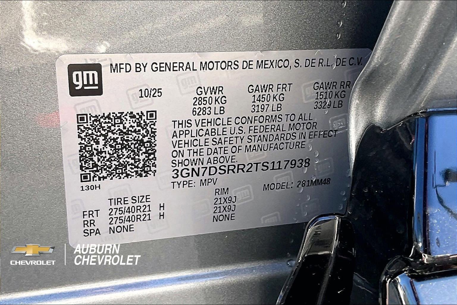 New 2026 Chevrolet Equinox EV RS AWD/4WD image 13