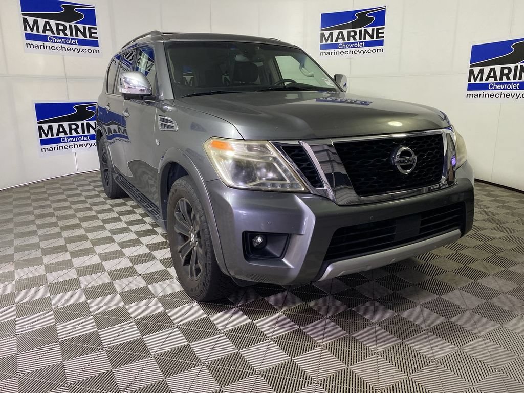 Used 2017 Nissan Armada Platinum w/ Captain Seat Package