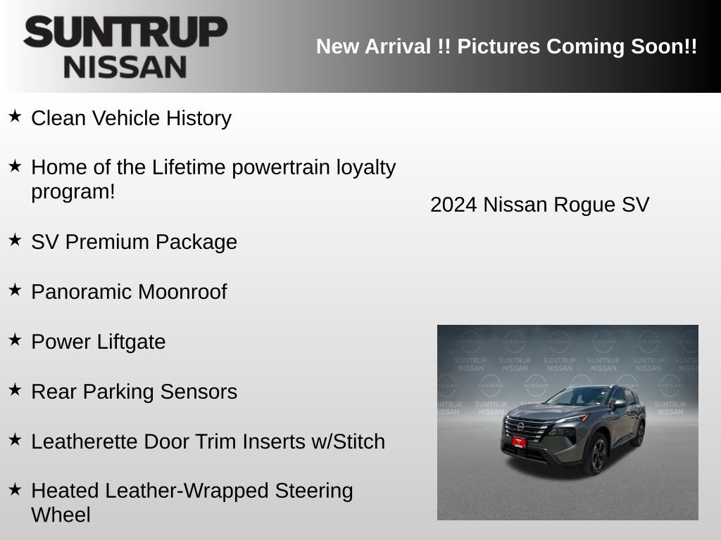 Used 2024 Nissan Rogue SV w/ SV Premium Package AWD/4WD image 6