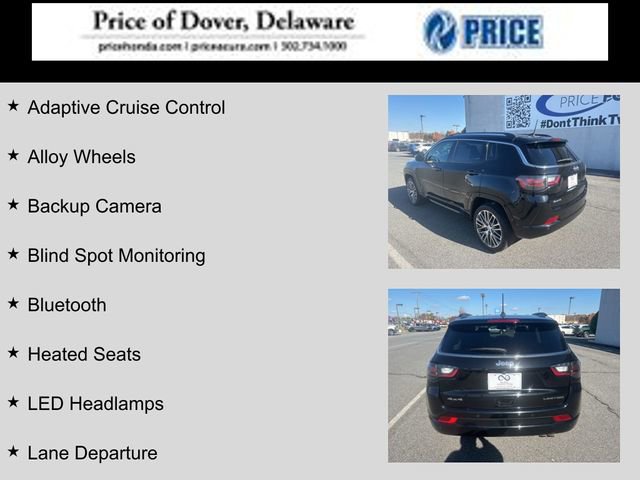 Used 2022 Jeep Compass Limited w/ Elite Group image 2