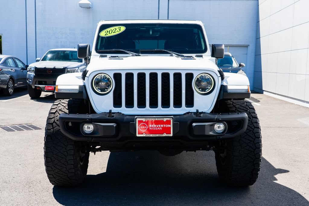 Used 2023 Jeep Wrangler Unlimited Rubicon 4xe w/ Steel Bumper Group AWD/4WD image 2
