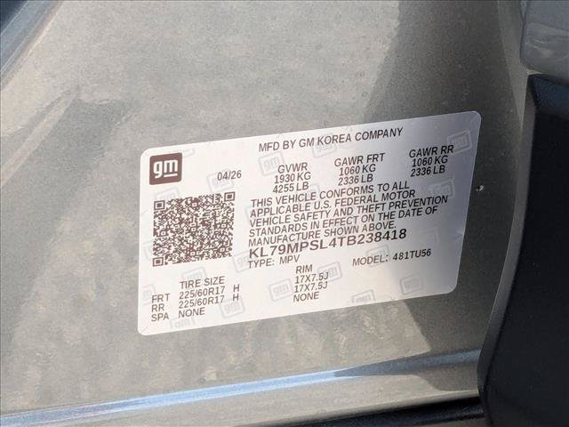 New 2026 Chevrolet TrailBlazer LT w/ LT Cold Weather Package FWD image 17