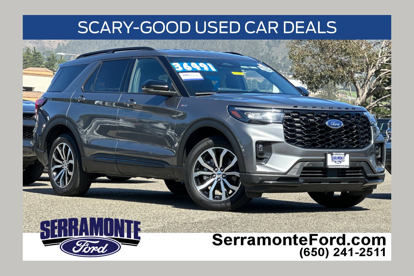 Certified 2025 Ford Explorer ST-Line AWD/4WD image 1