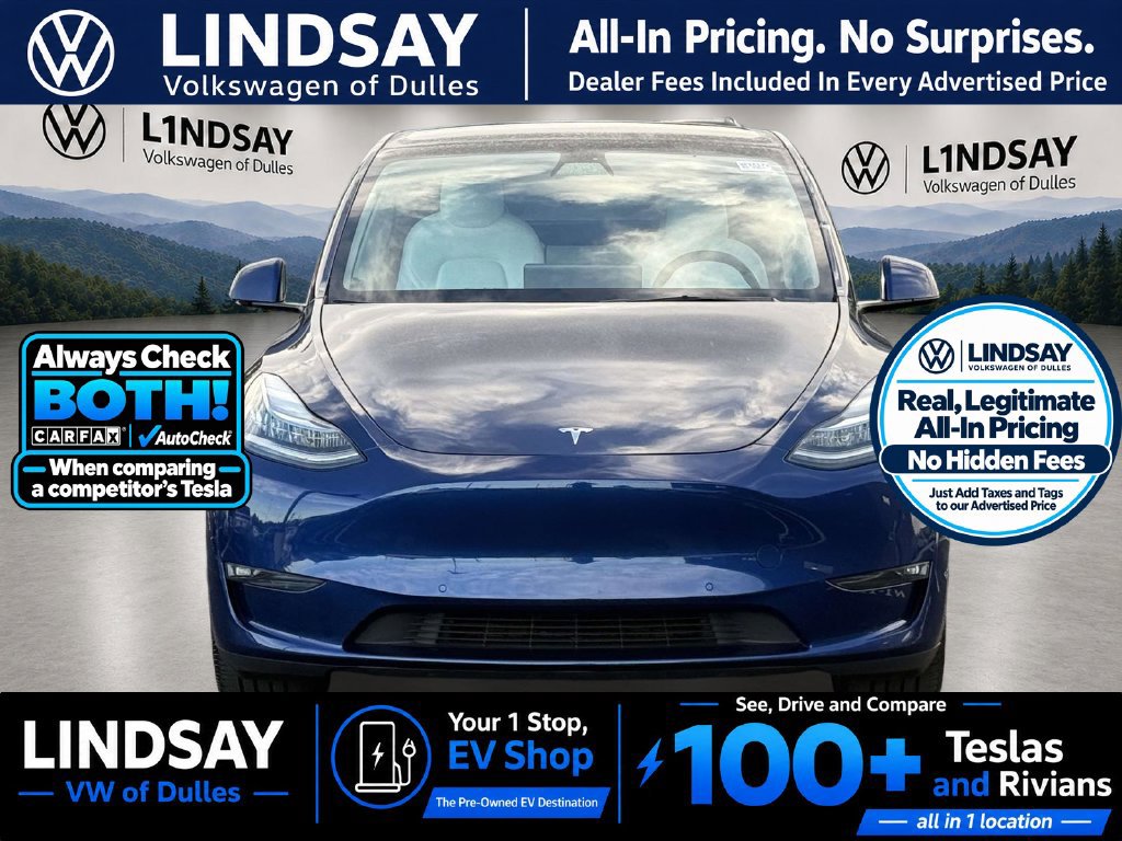 Used 2022 Tesla Model Y Long Range AWD/4WD image 2