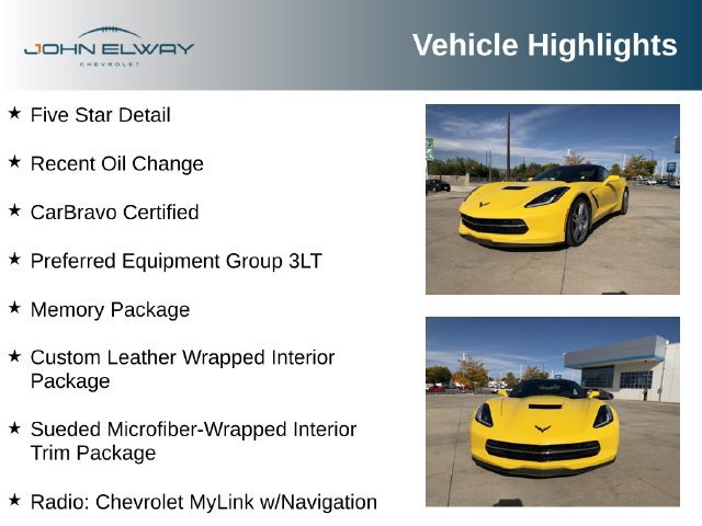 Used 2018 Chevrolet Corvette Stingray Coupe w/ 3LT Preferred Equipment Group RWD image 4
