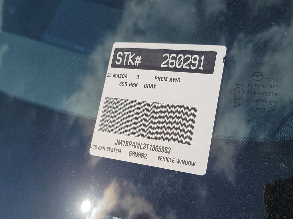 New 2026 MAZDA MAZDA3 2.5 S Hatchback w/ Premium Pkg FWD image 25