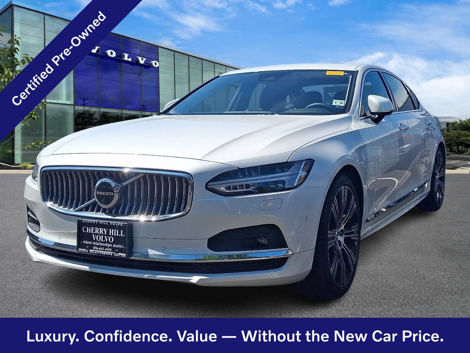 Certified 2023 Volvo S90 B6 Ultimate w/ Lounge Package