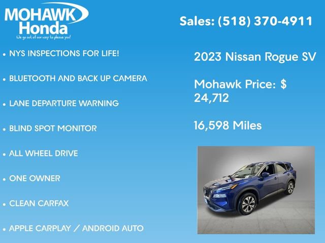 Used 2023 Nissan Rogue SV AWD/4WD image 7