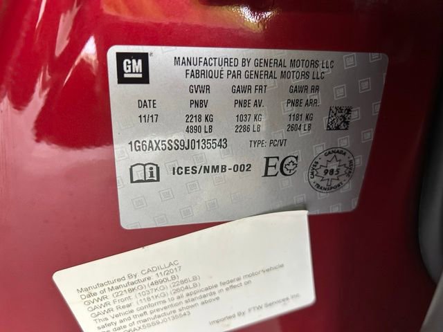 Used 2018 Cadillac CTS Luxury image 28