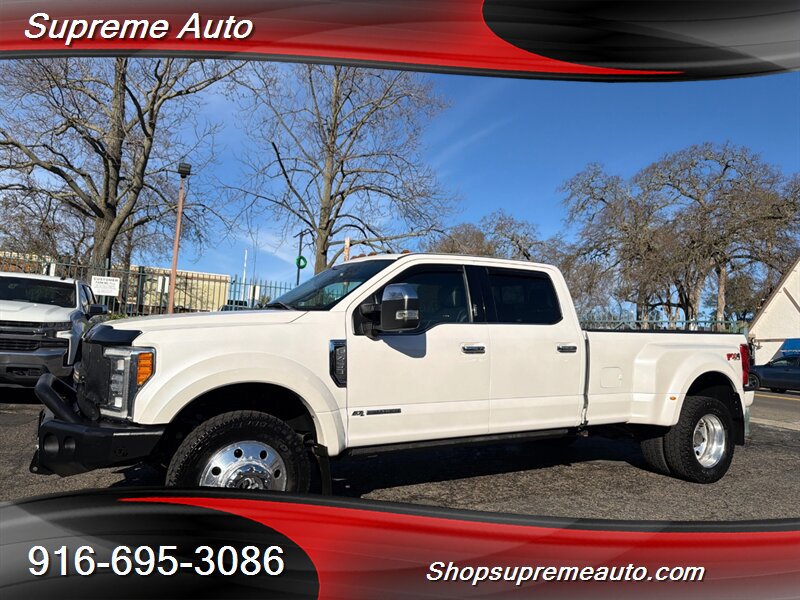 Used 2018 Ford F450 Platinum w/ Platinum Ultimate Package