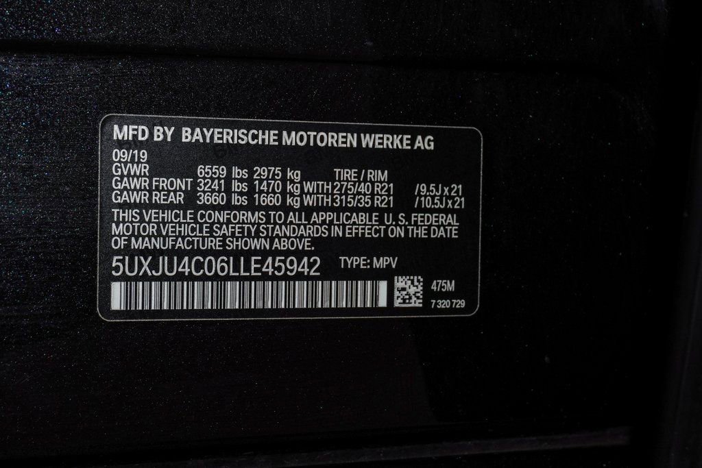 Used 2020 BMW X5 M50i w/ Executive Package image 30