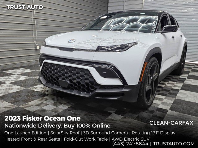 Used 2023 Fisker Ocean One AWD/4WD image 1