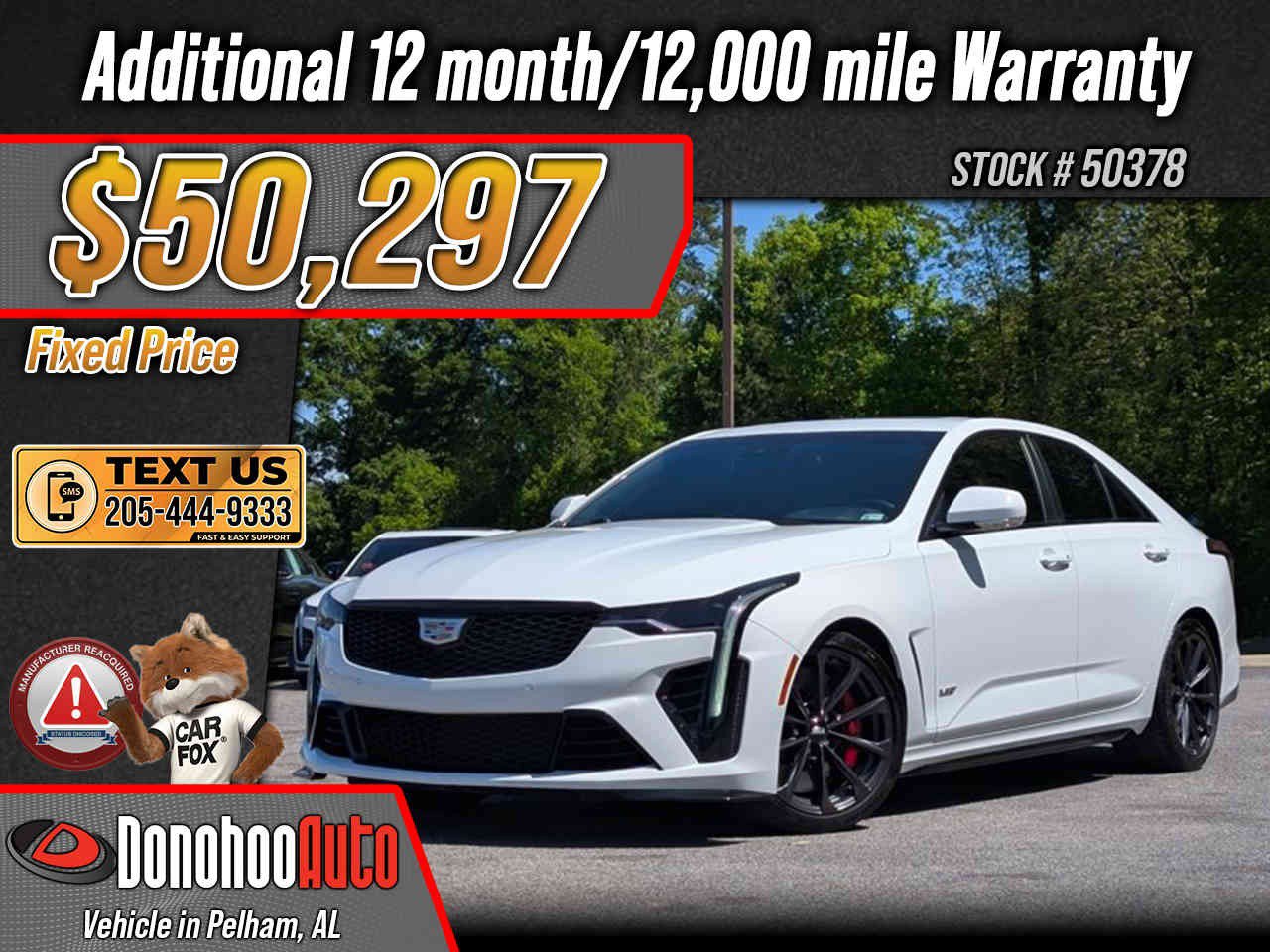 Used 2023 Cadillac CT4 V Blackwing