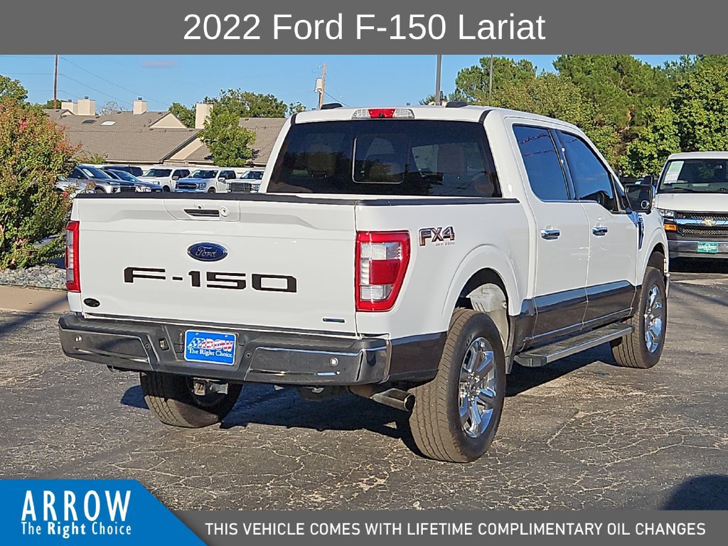 Used 2022 Ford F150 Lariat w/ Equipment Group 502A High AWD/4WD image 12