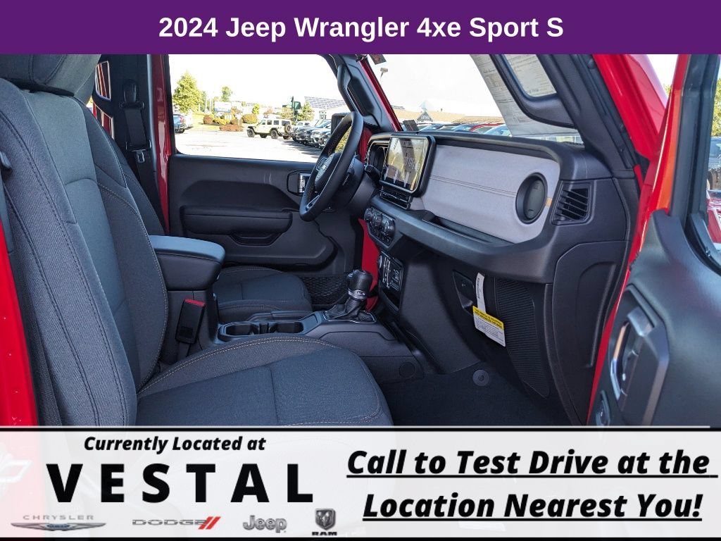 New 2024 Jeep Wrangler Unlimited w/ Convenience Group AWD/4WD image 12