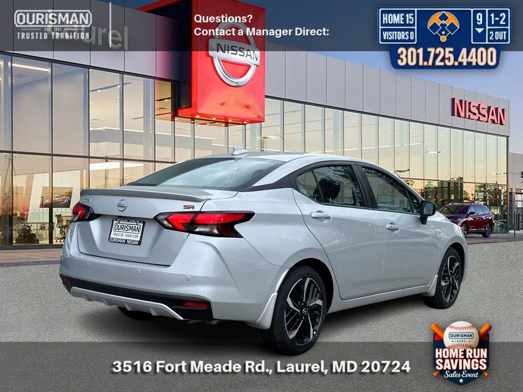 New 2025 Nissan Versa SR w/ Trunk Package FWD image 5