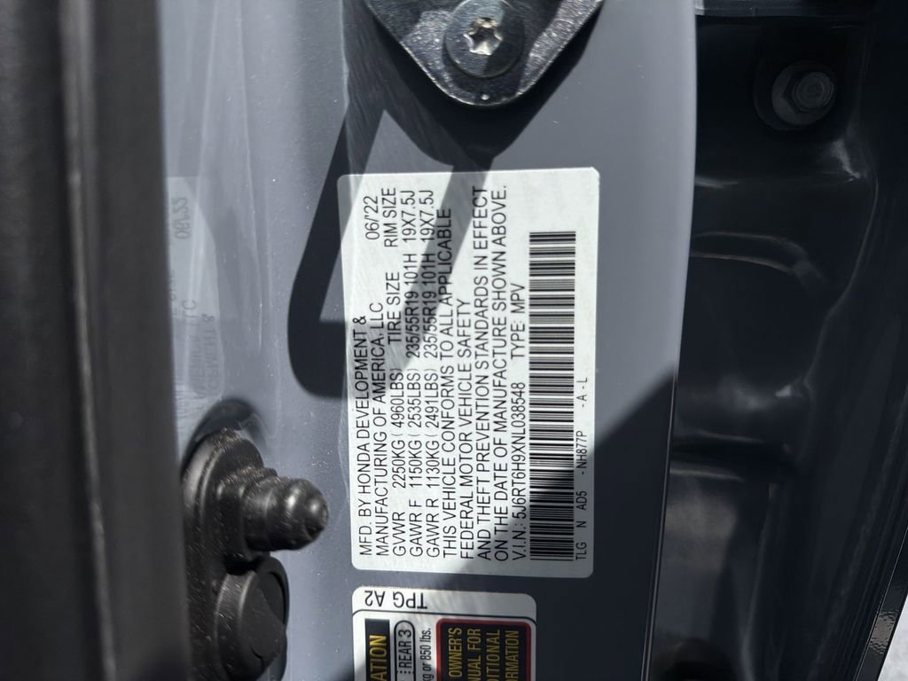 Certified 2022 Honda CR-V Touring image 31