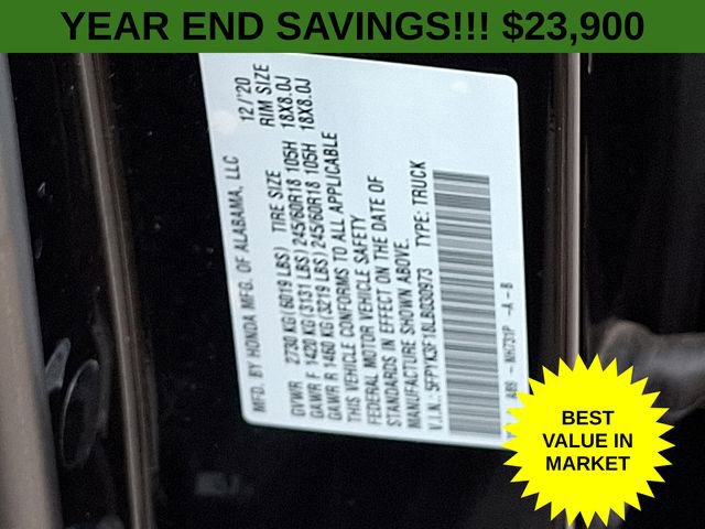 Used 2020 Honda Ridgeline Sport image 29