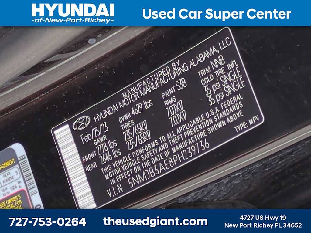 Used 2023 Hyundai Tucson SEL FWD image 34