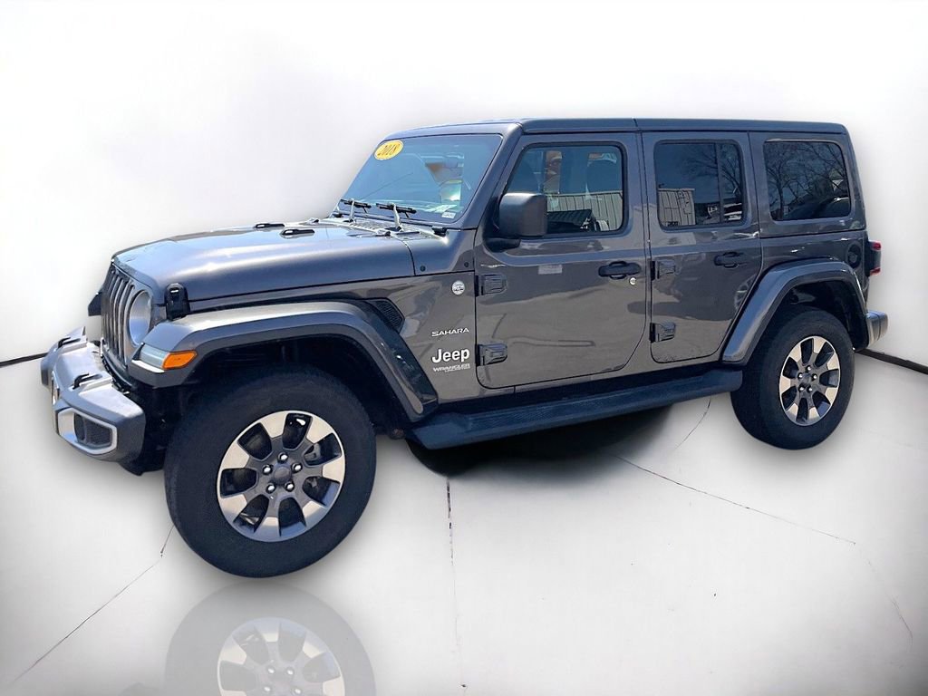 Used 2018 Jeep Wrangler Unlimited Sahara AWD/4WD image 2