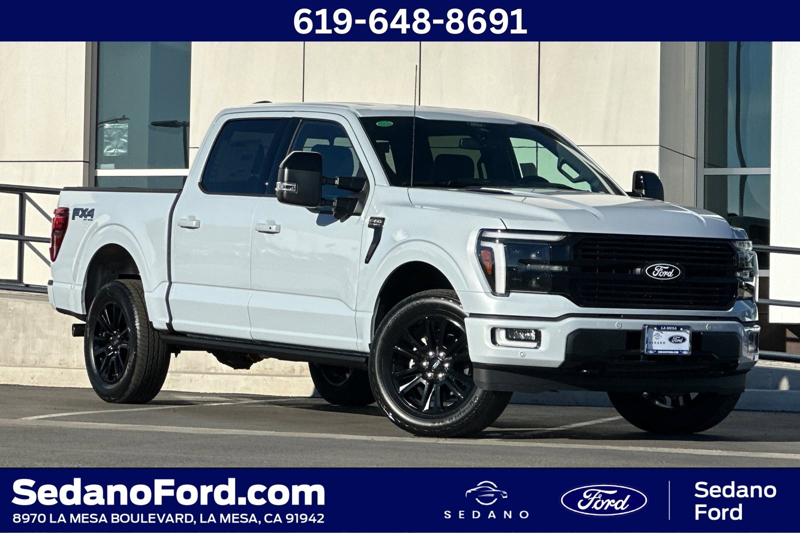 New 2025 Ford F150 Platinum w/ FX4 Off-Road Package