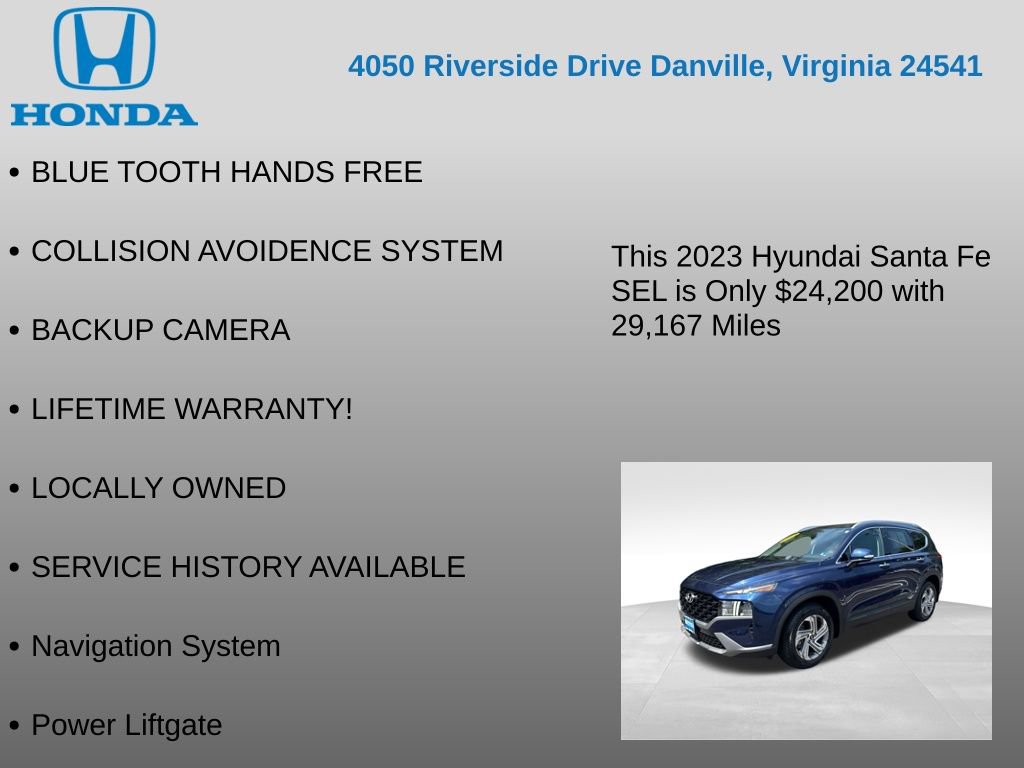 Used 2023 Hyundai Santa Fe SEL w/ Cargo Package FWD image 12