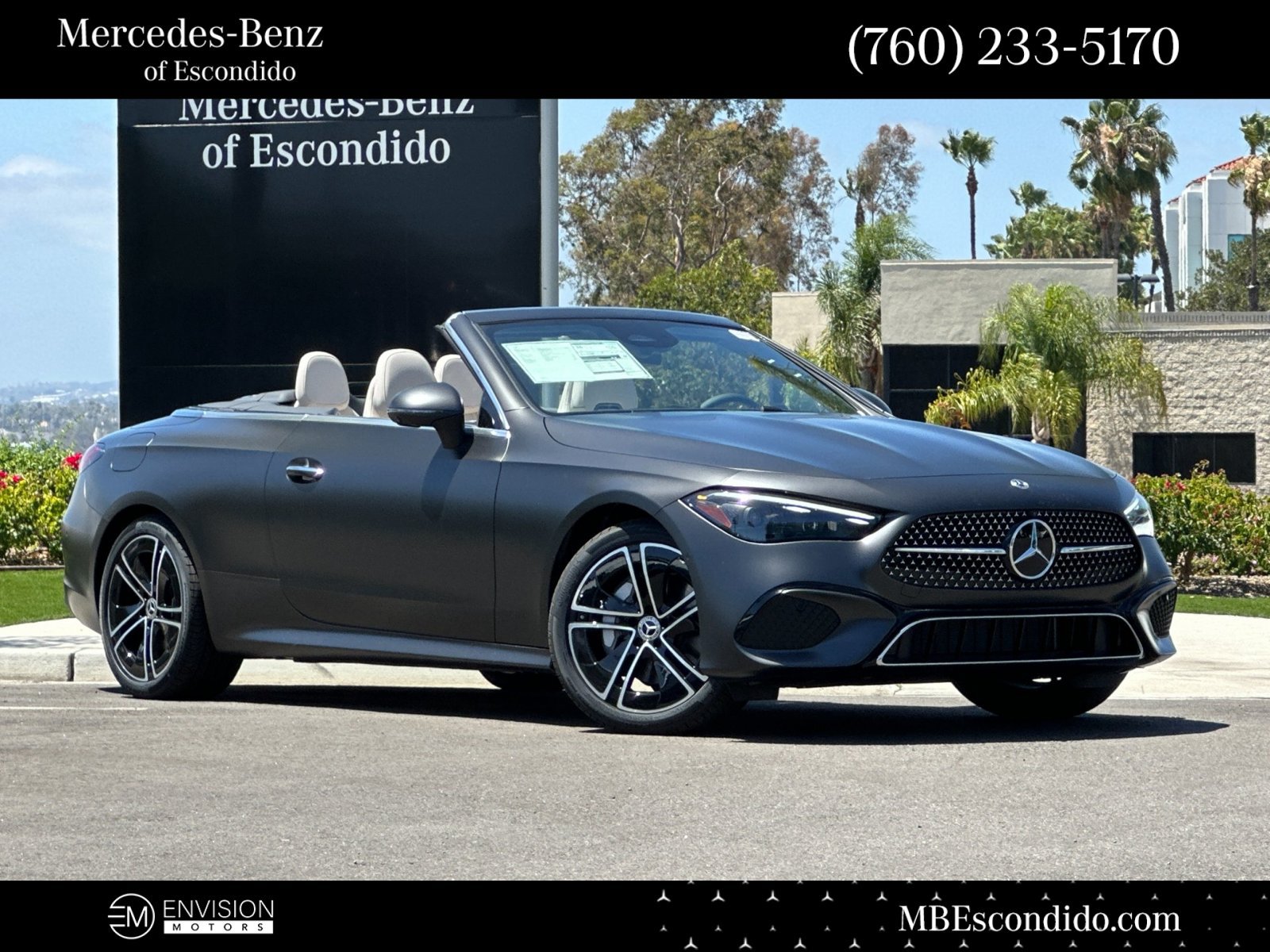 New 2026 Mercedes-Benz CLE 300 4MATIC Cabriolet image 1