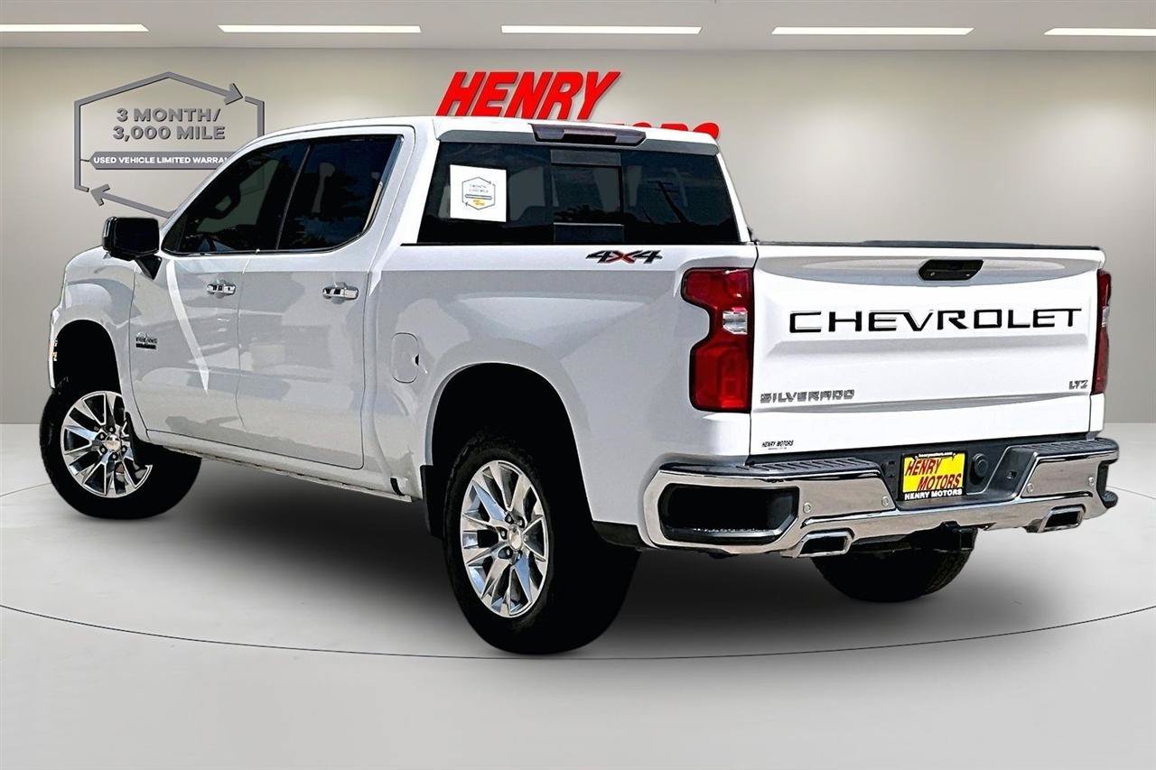 Used 2021 Chevrolet Silverado 1500 LTZ w/ Safety Package II AWD/4WD image 4