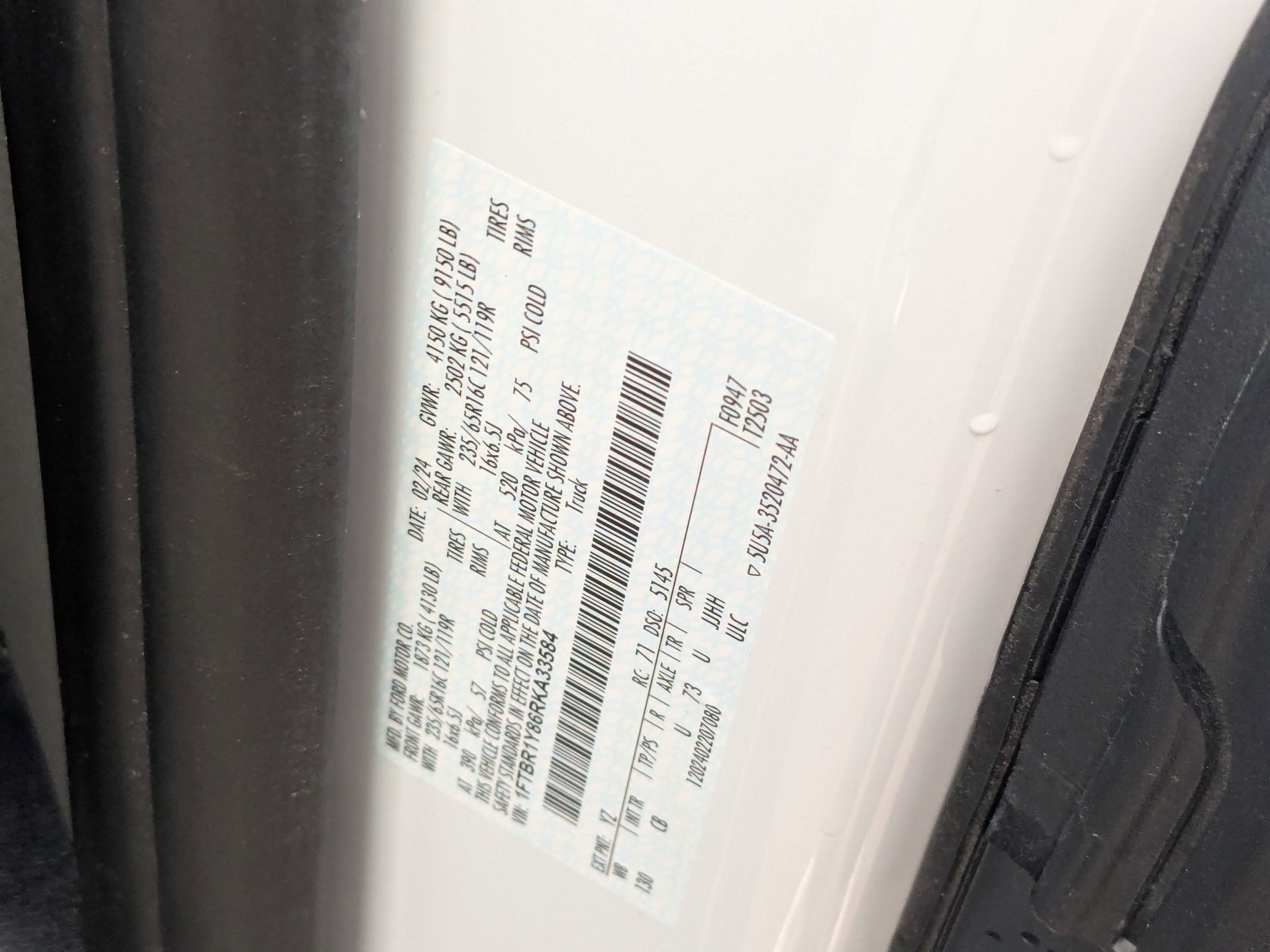 Used 2024 Ford Transit 250 Low Roof w/ Exterior Upgrade Package image 28