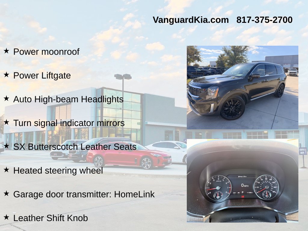 Used 2020 Kia Telluride SX w/ Towing Package FWD image 12
